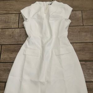 Commense White Mini Dress